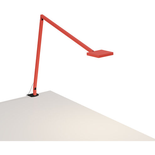Focaccia 18.25 inch 7.00 watt Matte Fire Red Desk Lamp Portable Light